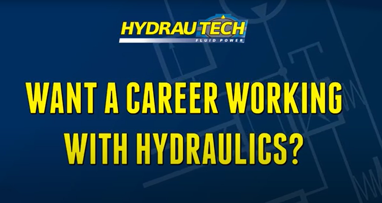 Want a career Working with hydraulics